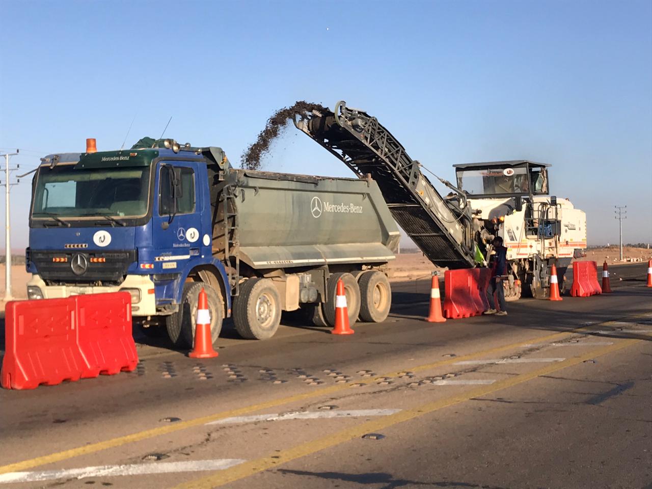 مشروع استكمال طريق الزلفي